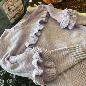 Lavender knit sweater